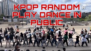 KPOP IN PUBLIC  RANDOM PLAY DANCE  part1 랜덤플레이댄스 from Paris FRANCE 2024 [upl. by Yedrahs]