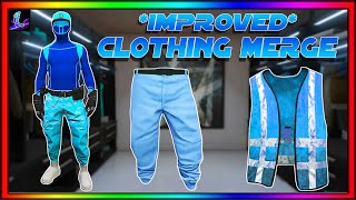 IMPROVED CROOKED COP CLOTHING MERGE GTA 5 ONLINE Merge Clothing Glitch Outfit Merge Workaround [upl. by Browne]