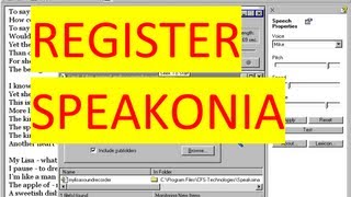 How to Register speakonia [upl. by Gerdeen]