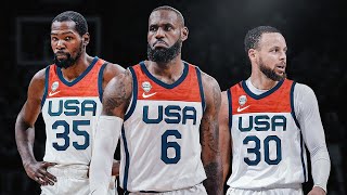 LeBron James MVP Achievement in the Olympics Legendary Career Highlight [upl. by Anuaek]