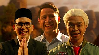 Anies VS Prabowo VS Ganjar  Epic Rap Battles Of Presidency 2024 [upl. by Mairim]