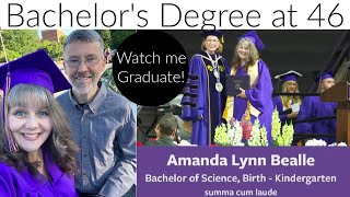 Watch Me Graduate Bachelors Degree at 46 [upl. by Adnamma]