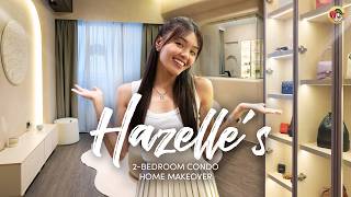 Radio DJ Hazelle Teo’s Wabi Sabi 2Bedroom Condo Home Tour  Get ID [upl. by Templa]