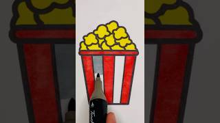 Easy coloring book drawing art easydrawing howtodraw easy drawflute drawdrum [upl. by Pattani]