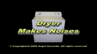 Whirlpool Dryer Making Noises [upl. by Akcemat]