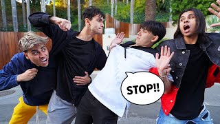 FIGHTING IN FRONT OF OUR FAMILY PRANK [upl. by Annaira762]