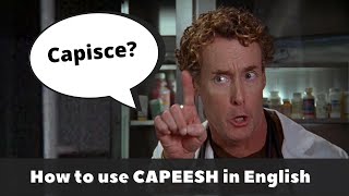 The meaning of CAPEESH  CAPISCE  CAPICHE in English [upl. by Clemens533]