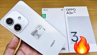 Oppo A3x 5g Unboxing First Look 🔥 A3x Price Camera Specification Many More [upl. by Yffat]