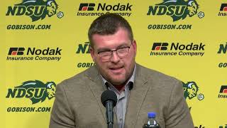 NDSU Football Press Conference  October 2 2023 [upl. by Anaili470]