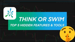 Top 5 HIDDEN Features amp Tools in Thinkorswim [upl. by Gayel353]