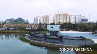 China Guangzhou Dongguan Changping City Aerial ViewAmazing Dongguan [upl. by Gnil]