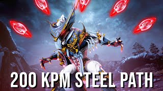 Sevagoth Infinite Scaling Steel Path Nuker  Warframe Endgame Gameplay [upl. by Sitto]