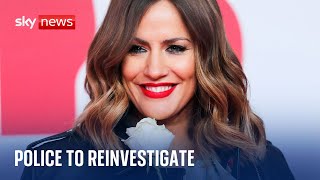 Caroline Flack Met Police to reinvestigate decision to charge star with assaulting boyfriend [upl. by Ardine]