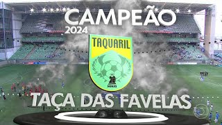 Vila Tiradentes 0 x 2 Taquaril  Taça das Favelas Minas Gerais 2024  Final Masculina [upl. by Tiras]