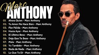 Marc Anthony Éxitos Sus Mejores Canciones  20 Super Éxitos Salsa Románticas Mix 2024 [upl. by Aihsein987]