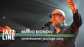 Mario Biondi live  Leverkusener Jazztage 2023  Jazzline [upl. by Nytsyrk]