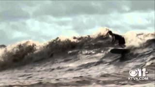 Alaskas bore tide attracts surfers from around the world [upl. by Anitneuq885]