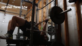 Adding 30 pounds to my bench in a week [upl. by Ameluz]