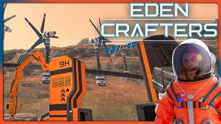 EC ► Stahlträgerfabrikationsstrecke  EDEN CRAFTERS s1e3 [upl. by Lletnahs848]