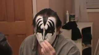 Timelapse Gene Simmons Makeup Application [upl. by Merline]