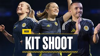 🏴󠁧󠁢󠁳󠁣󠁴󠁿 Behind the Scenes of the New 2024 Scotland Kit Shoot  Scotland National Team [upl. by Oba951]