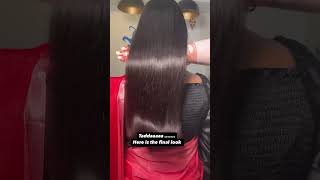 Streaks Hair Straightenin Treatment ✨shorts viralshorts hairtreatment hairsmoothing [upl. by Mandle308]