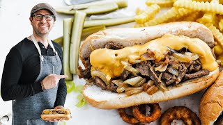 The Best Philly Cheesesteak Recipe [upl. by Chloras]