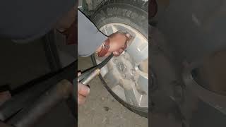 How to inflate car tires with gas station air pump in Canada [upl. by Smail]