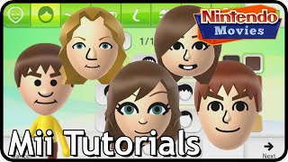 Tutorial How to make the NintendoMovies Miis Maurits Rik Myrte Danique Thessy and more [upl. by Ardith723]