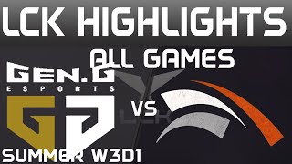 GEN vs HLE Highlights ALL GAMES LCK Summer 2024 GenG vs Hanwha Life by Onivia [upl. by Light]