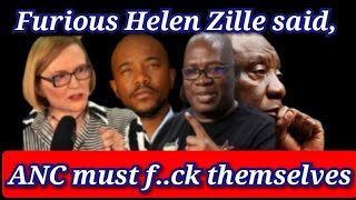 GNU is collapsing Zille emphasized that Ramaphosa or ANC arent incharged [upl. by Enelrats274]