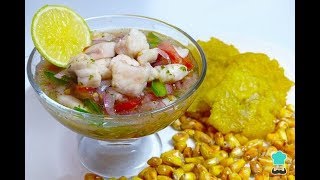 COMO HACER CEVICHE DE PESCADO CURTIDO RECETA FACIL [upl. by Seaver959]