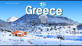 Greece winter holidays  Arachova resort amp Delphi [upl. by Pierre]