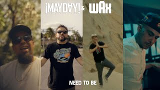 ¡MAYDAY amp Wax  Need To Be Official Music Video [upl. by Harutak811]