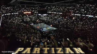 Grobari Partizan atmosfera na tribinama  Serbian basketball fans create an incredible atmosphere [upl. by Garry]