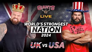 Worlds Strongest Nation 2023 UK vs USA [upl. by Agnes600]