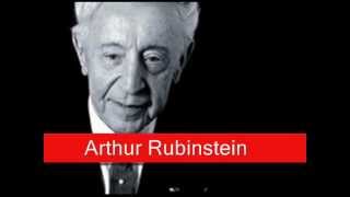 Arthur Rubinstein Chopin  Polonaise No7 Op61 in A flat major Polonaise Fantaisie [upl. by Goodill355]