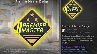 CS 2 Medalha modo PREMIER [upl. by Elpmid]