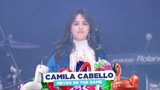 Camila Cabello  ‘Never Be The Same’ live at Capital’s Summertime Ball 2018 [upl. by Dyson239]