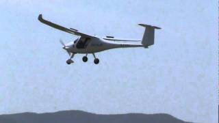 Pipistrel Sinus 912 Landing CSU3 [upl. by Anirbaz591]