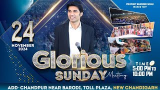 Chandigarh Church Pbsm Tv Live Stream By Prophet Bajinder Singh [upl. by Eylatan]