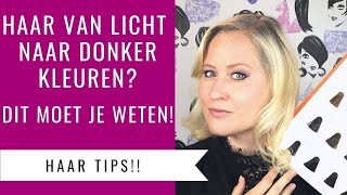 HAAR VAN LICHT NAAR DONKER VERVEN  DIT MOET JE WETEN  Dazzling Beauty [upl. by Kiersten]