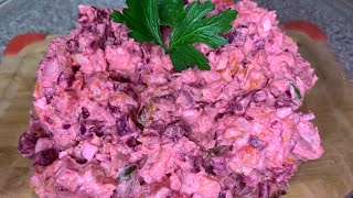 THE SIMPLEST HAITIAN POTATO SALAD SALADE RUSSE HOW TO MAKE BEET SALAD [upl. by Arda370]