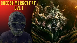 Elden Ring Boss guide How to cheese Morgott The Omen King RL1 Patch 110  Elden Ring [upl. by Zondra]