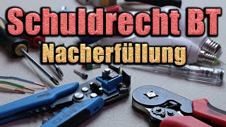 Nacherfüllung §§ 437 Nr 1 439 434 433 BGB  Schuldrecht BT 09 [upl. by Alemrac23]