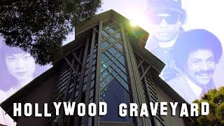 FAMOUS GRAVE TOUR  Rose Hills EazyE Ron Glass etc [upl. by Aikemit]