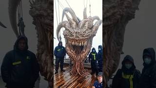 Mystical creatures beneath waves😱😱😱😱😱😱 ocean fishing fish creature [upl. by Ecienahs]