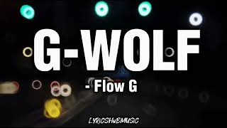 GWOLF Lyrics  Flow G [upl. by Esdnyl]