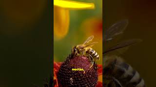 Honeybee Waggle Dance 🐝💃 facts top10factsthatblowyourmindviralvideo bees funfacts funny [upl. by Soalokin]