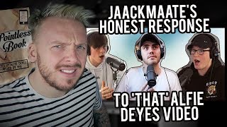 MY BRUTALLY HONEST RESPONSE TO ALFIE DEYES [upl. by Leumek163]